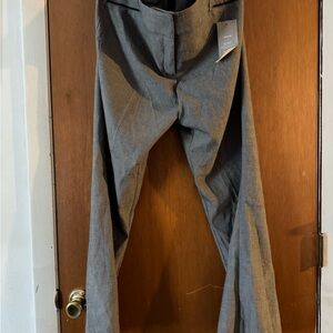 Maurices Polished Gray Herringbone Pants